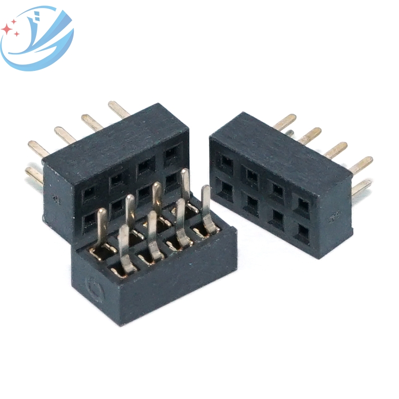 1,27 Pitch 8Pin 2 Rad Rak Hona Header Connector