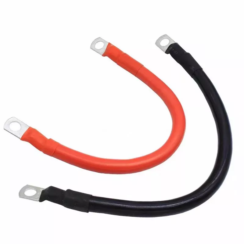 8AWG ultramjuk silikonkabel med SC16-8 kopparpluggar för batterikabelstammen